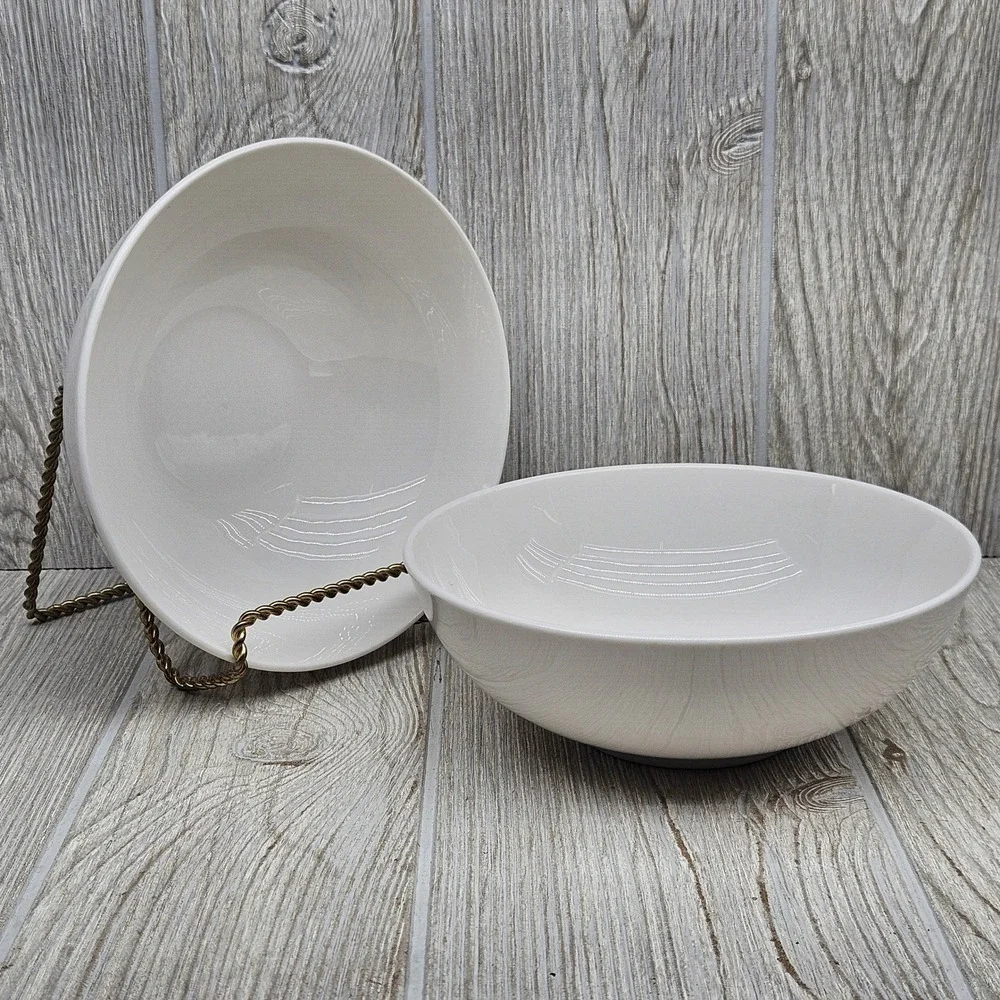 Pier 1 New Essentials Coupe White Porcelain 7